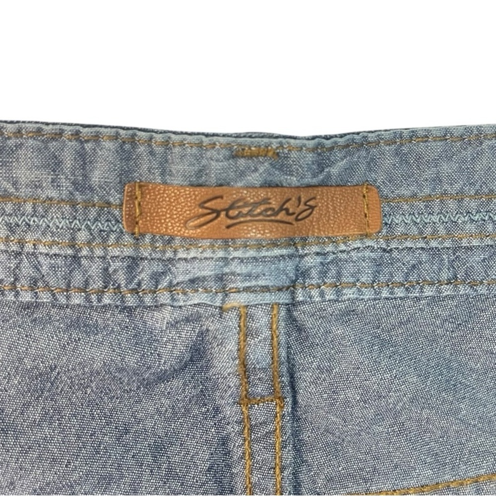 Stitches Barfly Slim Leg Jeans Blue - Picture 4 of 9